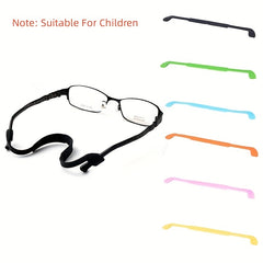 Solid Silicone Glasses Strap Anti Slip Sports Safety Strap Neck Cord String