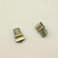 2PCS Metal Press Push Lock Bag Spring Lock Snap Clasps DIY Hardware