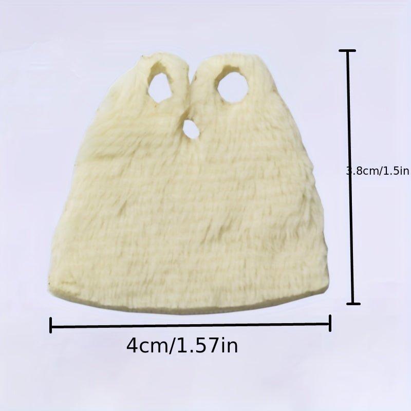 9pcs Mini Building Block Cloak Officer Set Plush Winter Coats