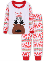 Christmas Pajamas Sets Reindeer Santa Claus Toddler Clothes Kids Pajama