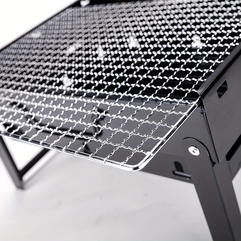Gorworks Stainless Steel Portable Charcoal BBQ Grill - Outdoor & Indoor Use