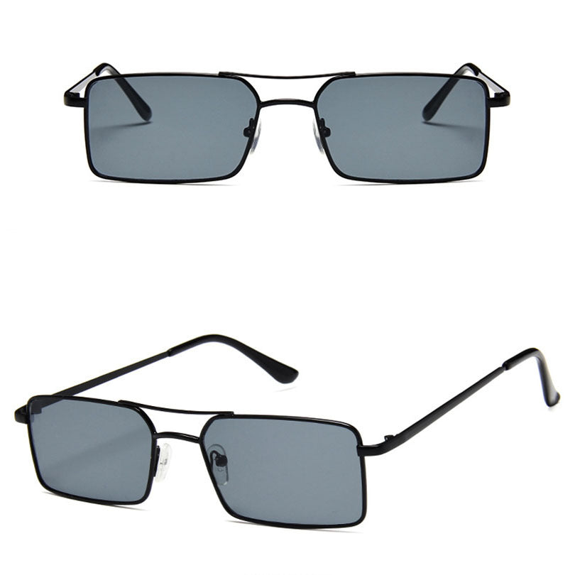 Small Frame Sunglasses Vintage Square Unisex Shades Men