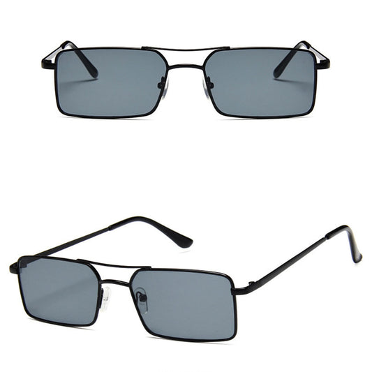 Small Frame Sunglasses Vintage Square Unisex Shades Men