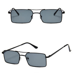 Small Frame Sunglasses Vintage Square Unisex Shades Men