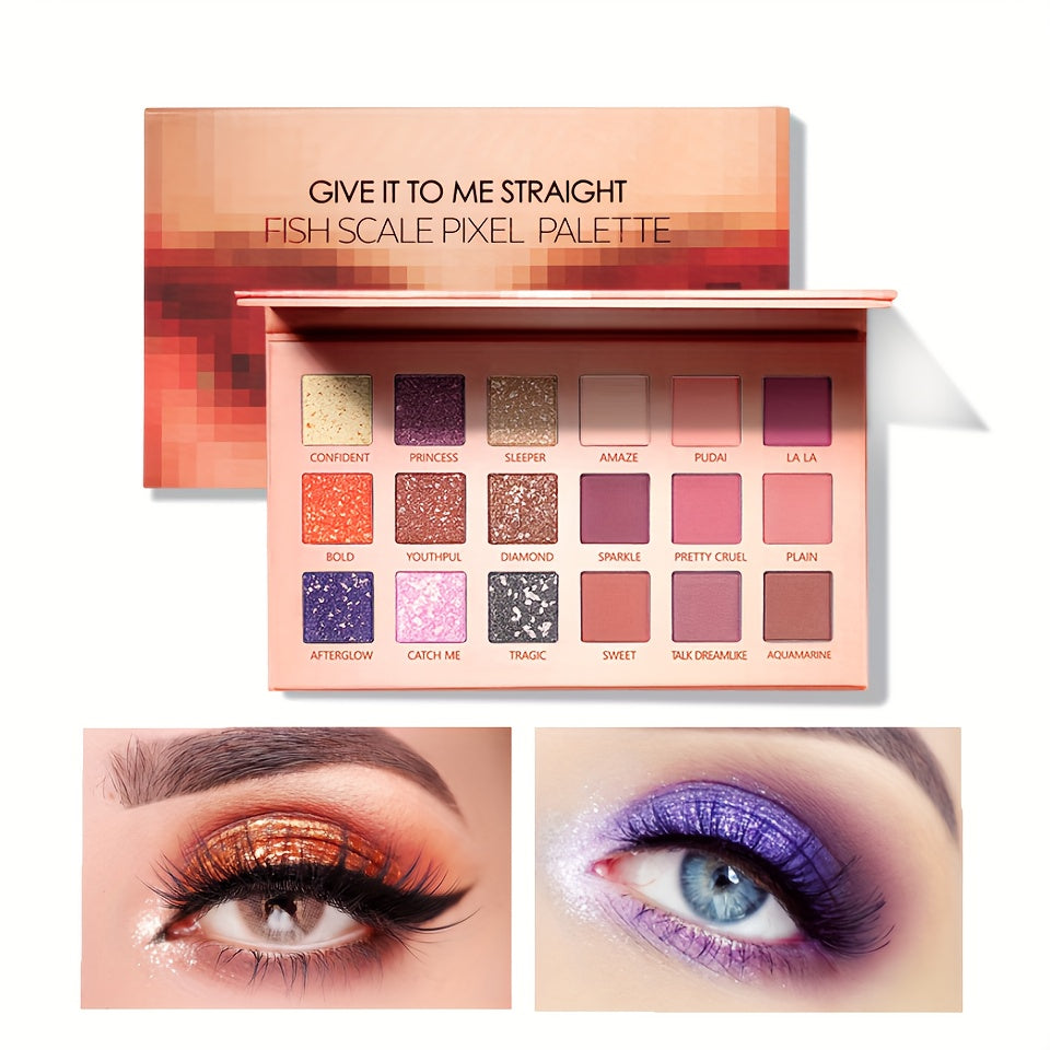 Matte Eyeshadow Palette Desert Highlighter 18 Colors