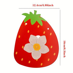 Strawberry Birthday Party Decoration Fruit Supplies Cake Topper Cupcake Toppers