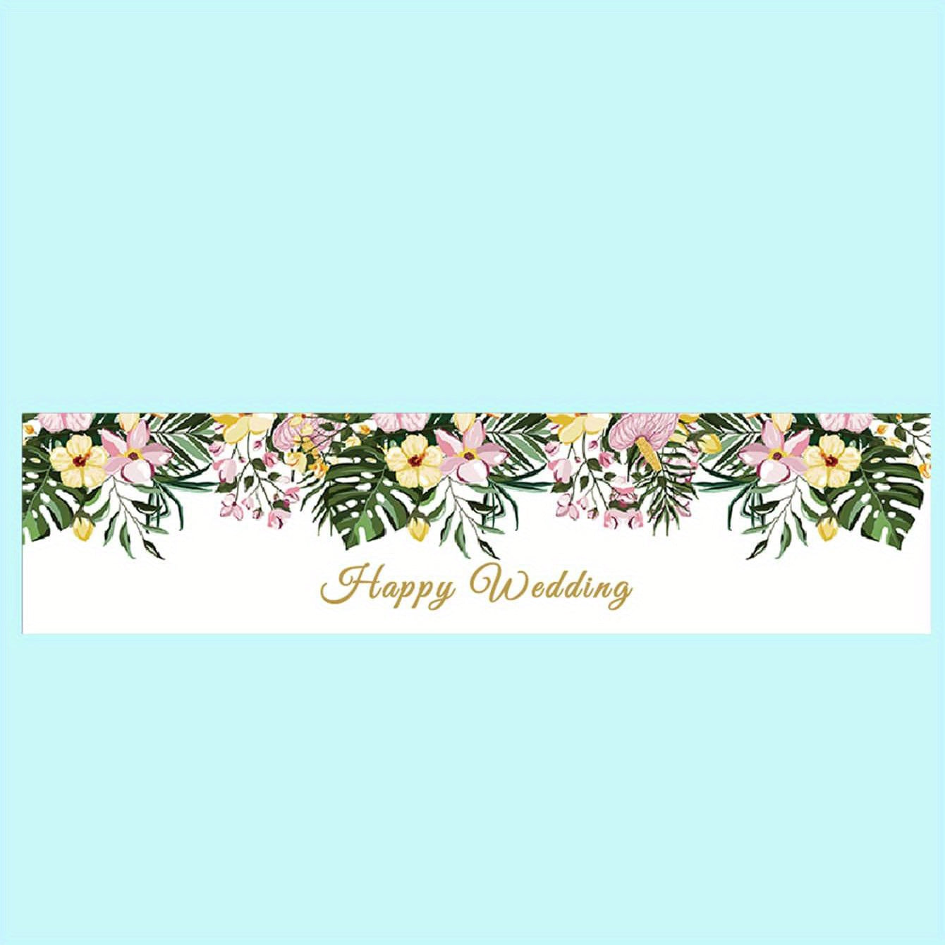 Elegant Wedding Water Bottle Sticker Set