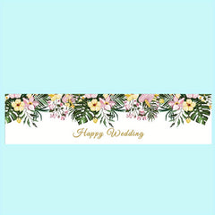 Elegant Wedding Water Bottle Sticker Set