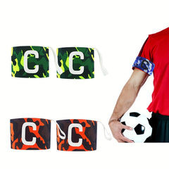 Adjustable Football Captains Armband Elastic Band
