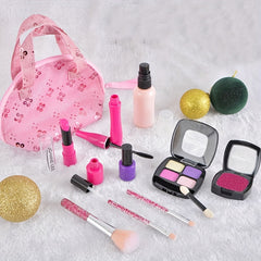 Kids Makeup Toy Set - Lipstick, Eye Shadow & More