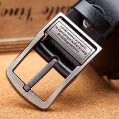 Retro Pin Buckle Belt Men's Casual Business Versatile Pants Belt