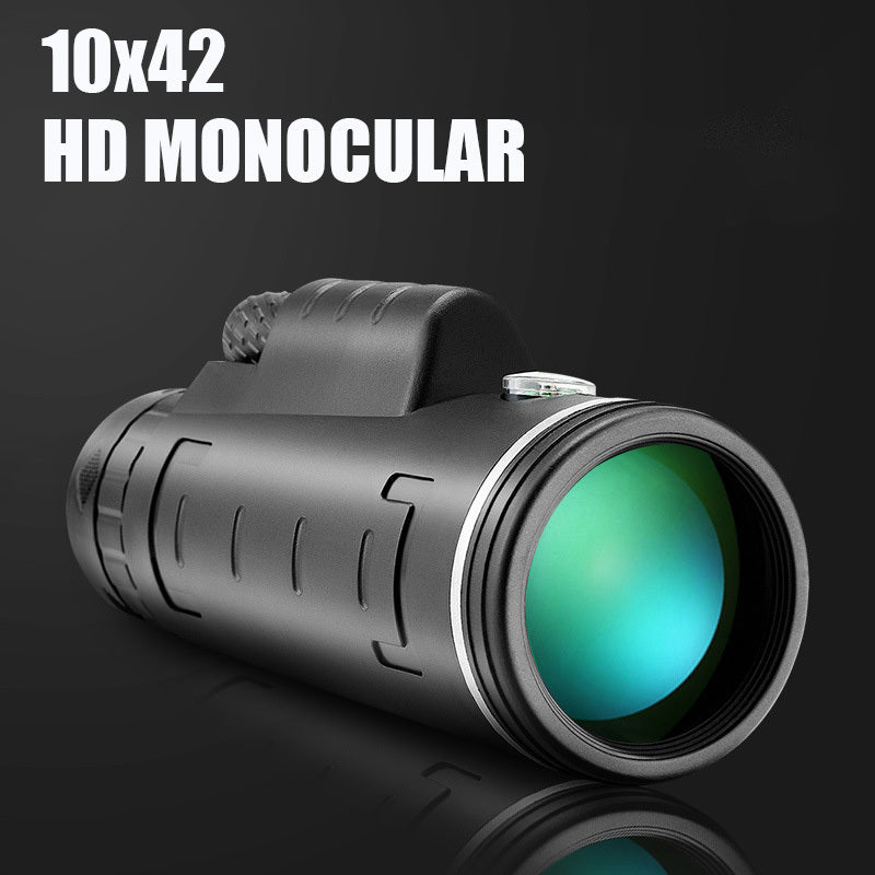 10X42 Binoculars High Definition ABS Construction Manual Focus