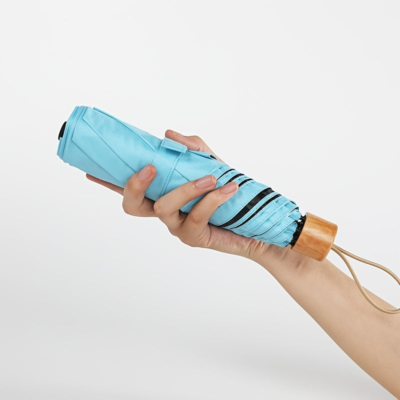 Portable Sun Protection Umbrella Lightweight Mini Foldable