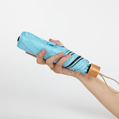 Portable Sun Protection Umbrella Lightweight Mini Foldable