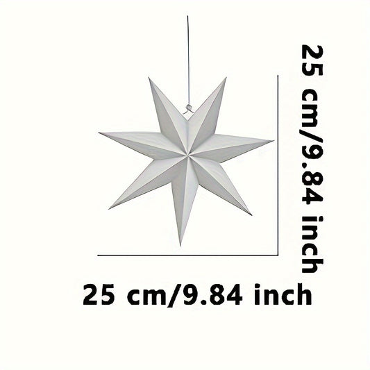 3D Large Paper Star Hanging Light Shade for Christmas Wedding