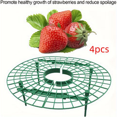 4pcs Strawberry Rack Garden Cultivating Tool