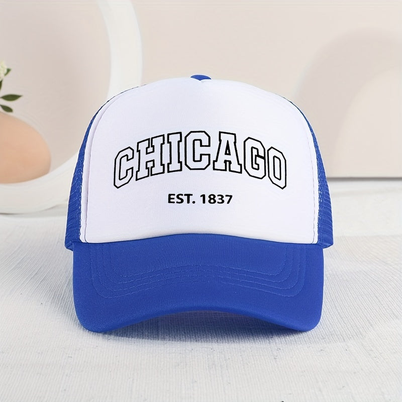 Teen CHICAGO Adjustable Sun Protection Baseball Cap