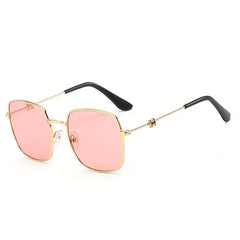 Boy's Square Metal Sunglasses UV Protection Sunshade