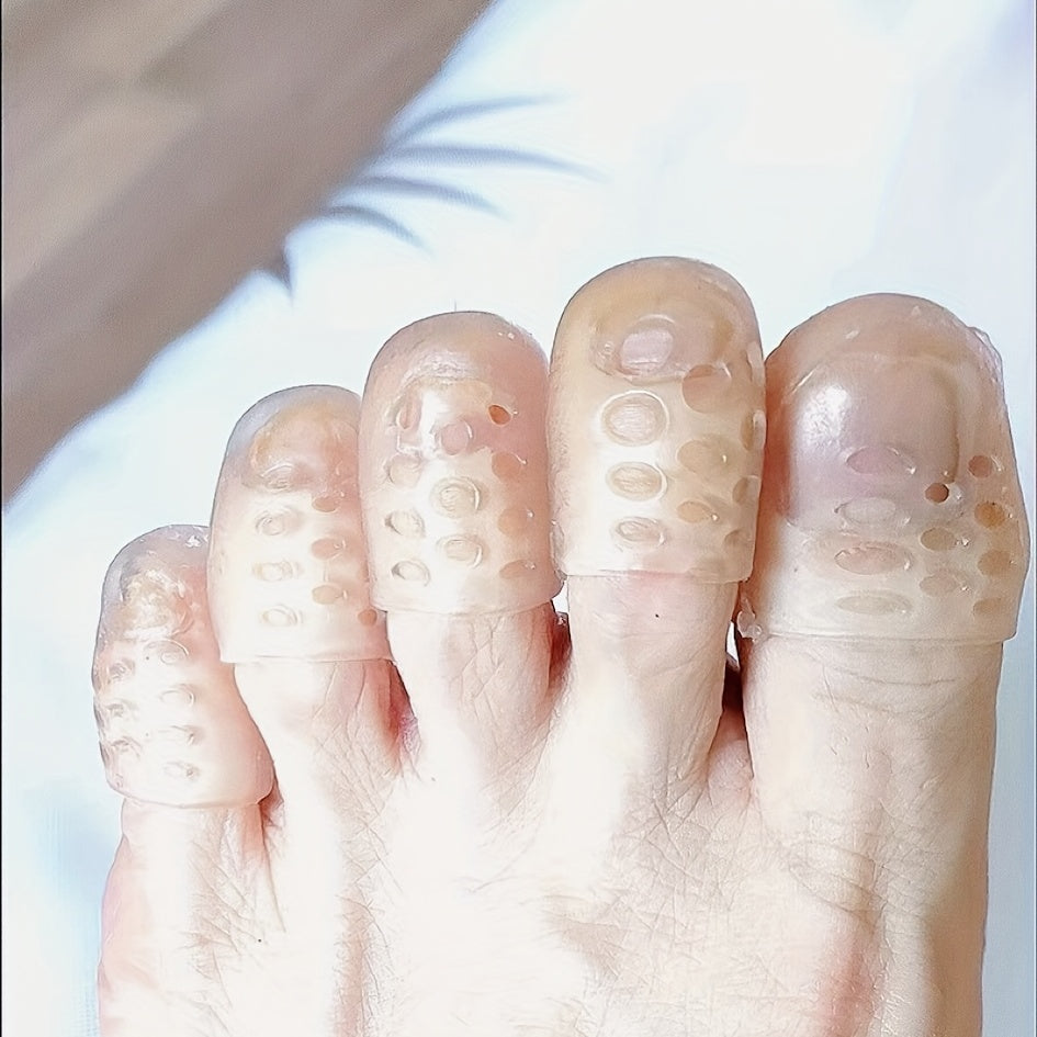 2pcs Small Toe Protectors Against Foot Abrasion