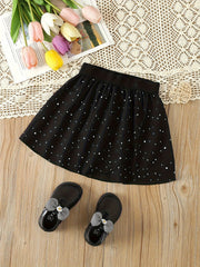 Sequin Ballet Skirt Girls Dance Performance