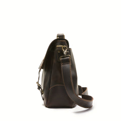Men's Vintage Large Capacity Briefcase Travel Crossbody Bag