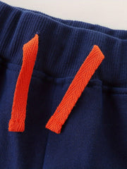 Boys Shark Embroidered Long Pants Spring/Autumn Kids Clothing