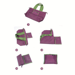 Eco Friendly Drawstring Shopping Bag, Foldable Portable Tote Bag