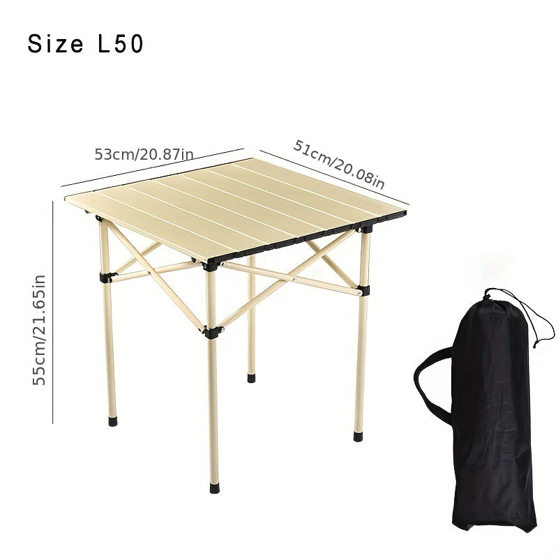 Portable Folding Camping Table for Outdoor BBQs & Picnics