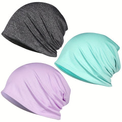 Baggy Slouchy Beanie Chemo Cap Soft Lightweight Elastic Skull Cap