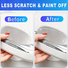 8Pcs Car Door Handle Sticker Scratch Resistant Cover Auto Protection Film