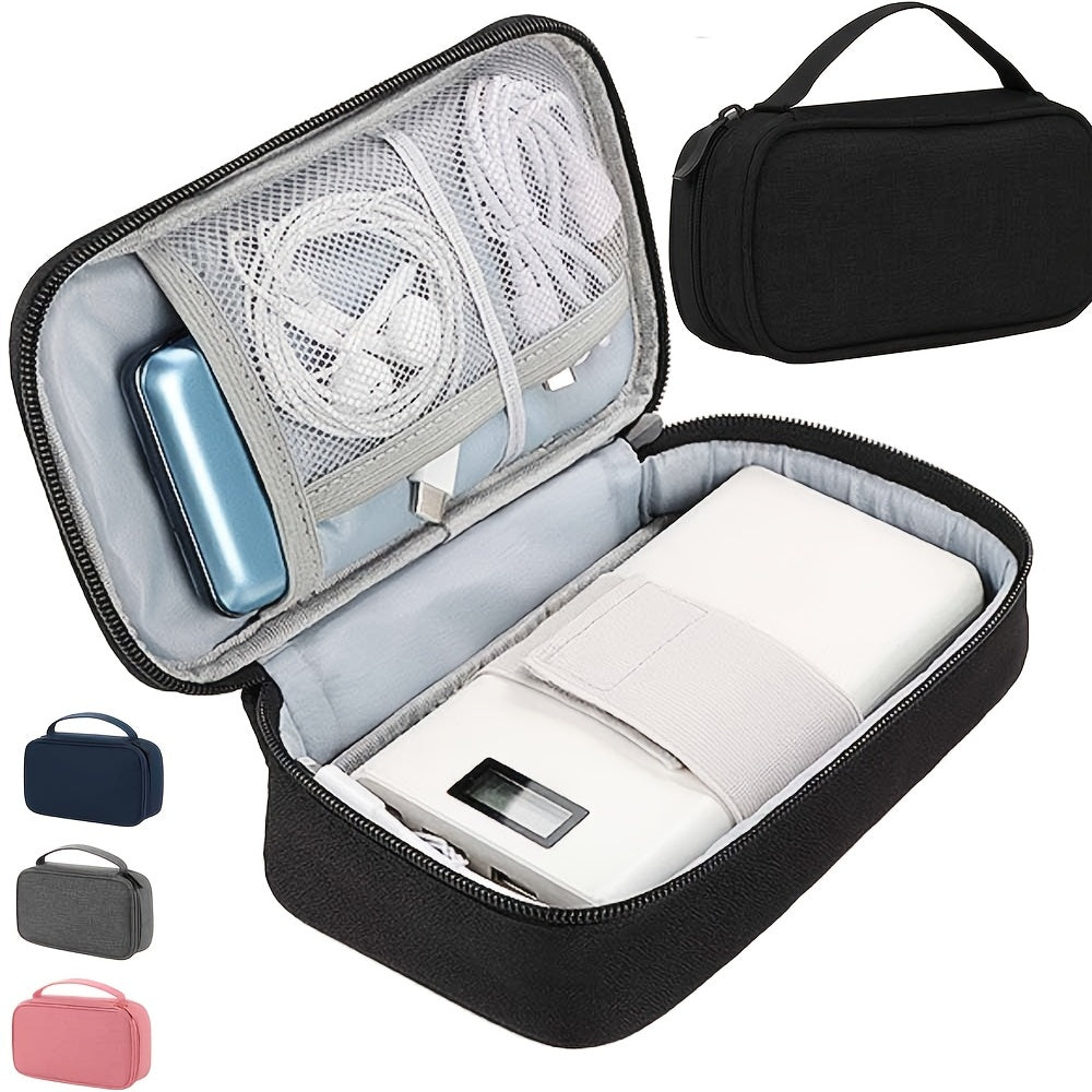 Electronics Travel Organizer Portable USB Flash Drives Accessories Case