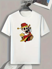 God Of Wealth Graphic Men's Tee Casual Comfy T-shirt