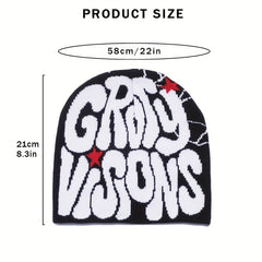 Y2K Skullies & Beanies Men's Hip Hop Knit Hat