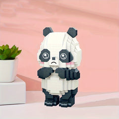 Naughty Panda Model Splicing Building Blocks Toy