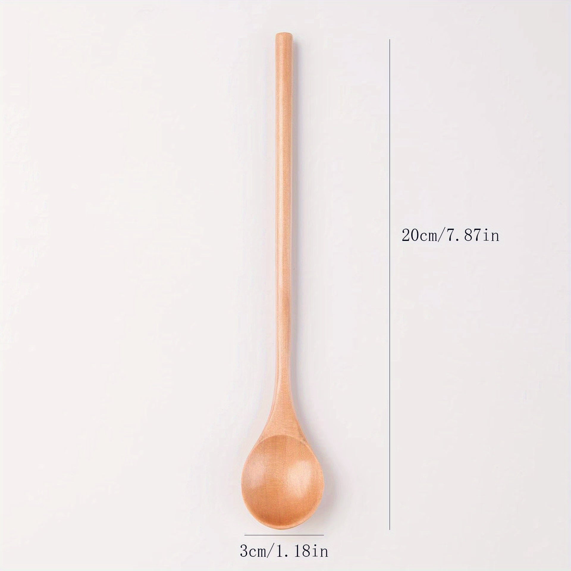 Long Handle Wooden Ladle Extended Cooking Spoon Kitchen Item