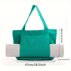 Yoga Mat Handbag Polyester Multifunctional Yoga Mat Storage Bag