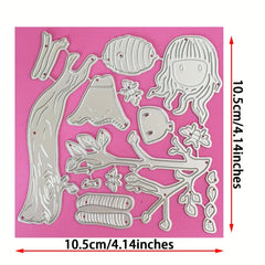 Bee Girl Metal Cutting Dies Stencil DIY Scrapbooking Craft