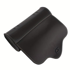Motorcycle Fork PU Leather Travel Pouch Waterproof Tool Bags Saddle Bag