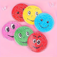 Steel Ball Smile Face Maze Educational Toy Christmas Gift