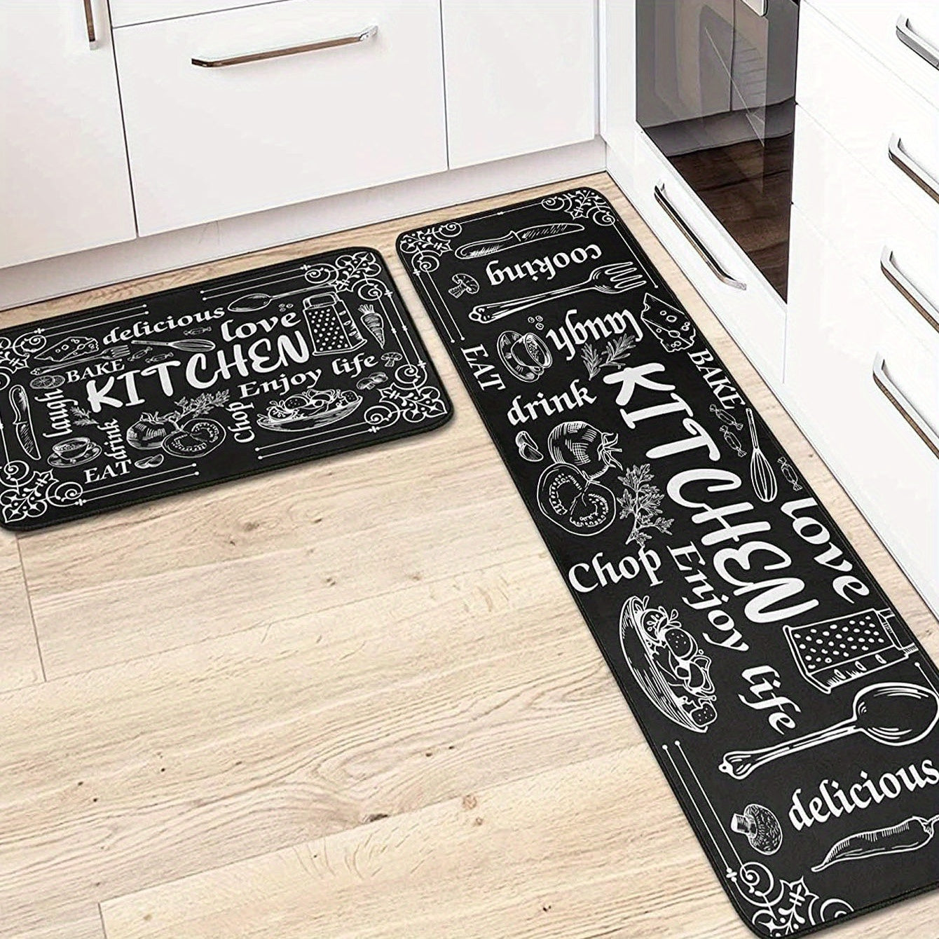 Soft & Cushioned Anti Fatigue Kitchen Rug