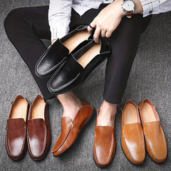 Men's Loafer Shoes Comfortable Non Slip Casual Shoes
