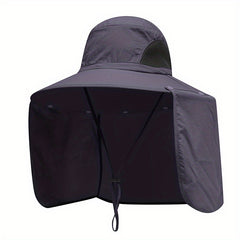 Men's UV Protection Bucket Hat Quick Drying for Outdoor Activities