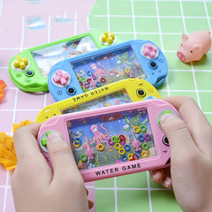 2pcs Mini Water Ring Toss Game Handheld Toy for Travel & Party Favors