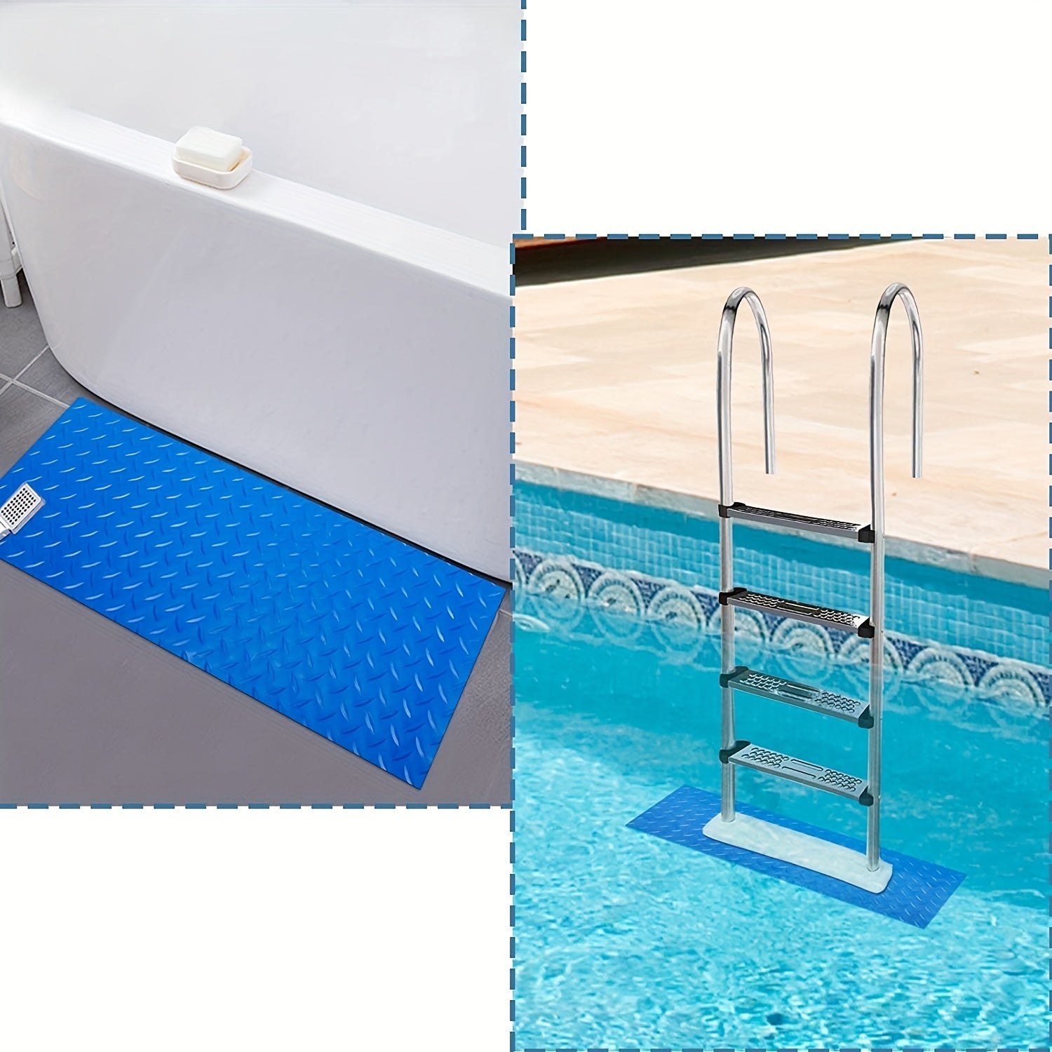 Swimming Pool Ladder Mat Non Slip Step Pad