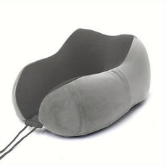 Memory Foam U Shape Pillow for Travel Office Neck Support