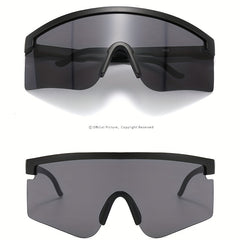 Outdoor Large Frame Men's Sunglasses Sunshade Sports Cycling Running Sunglasses