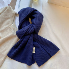 Knitted Winter Long Scarf Cold Weather Scarves for Women