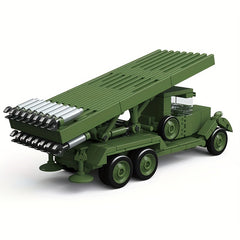 Car Rocket Launcher Building Block Missile Toy 324pcs