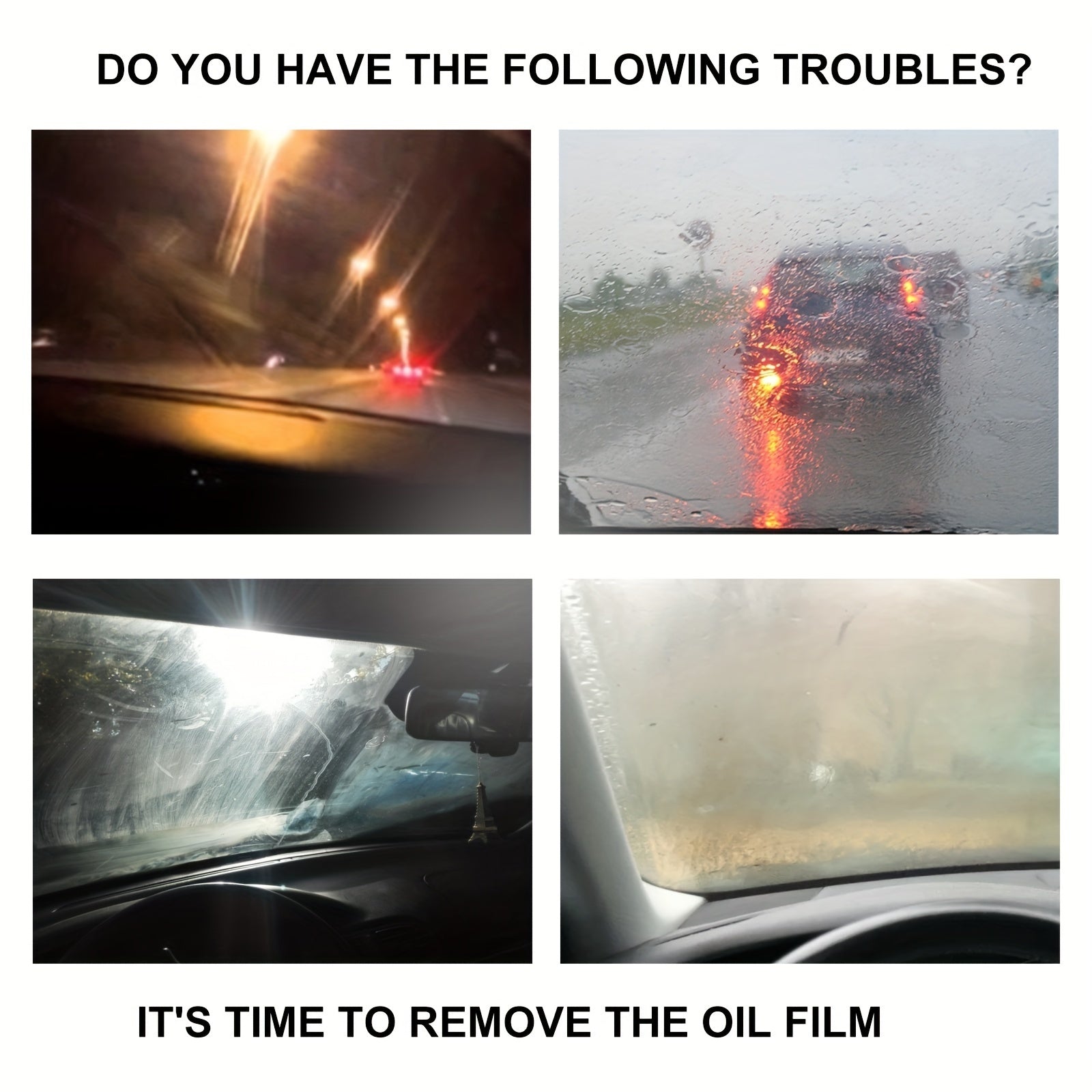 Glass Film Remover Front Windshield Window Rainproof Remove Film Car