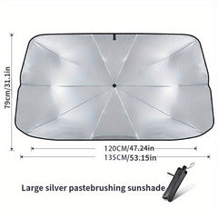 Car Sunshade Umbrella Portable Travel Accessories Reusable